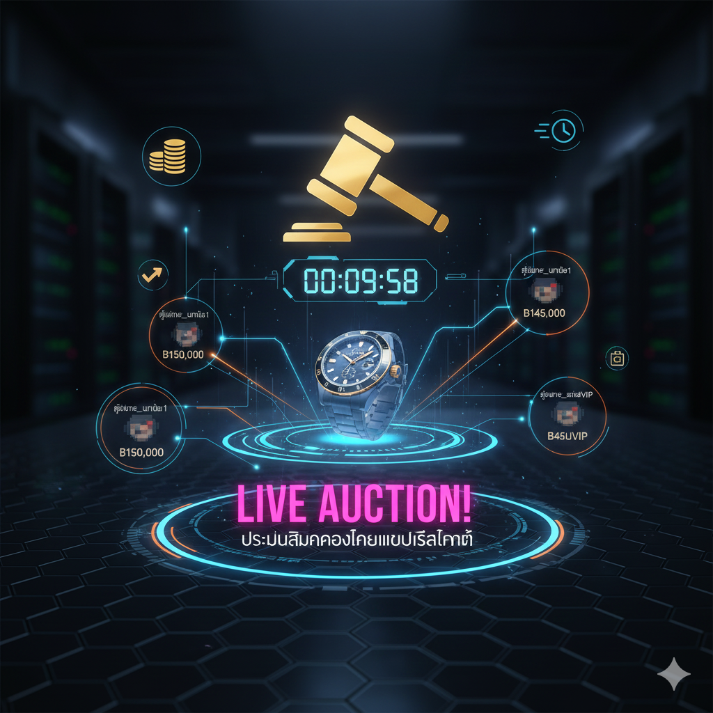 โค้ดเว็บประมูลสินค้า